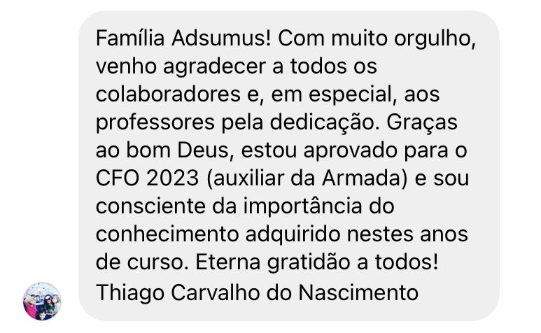 Depoimento Adsumus