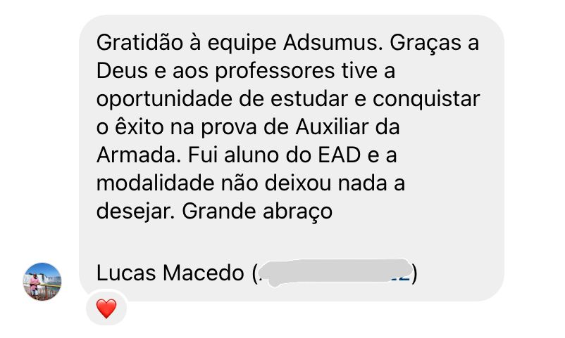 Depoimento Adsumus