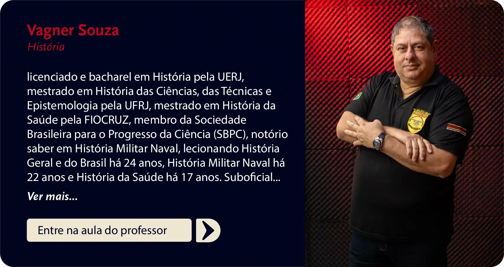 Professor Vagner Souza